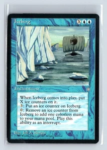 (4x) ICEBERG – MTG Magic the Gathering Card – Ice Age – Uncommon - Picture 1 of 6