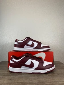 Size 10- MENS NIKE DUNK LOW RETRO_WHITE/REDWOOD-GYM RED DV0833-115 NEW - Picture 1 of 5