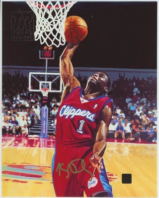 KEYON DOOLING 2000-01 TOPPS RESERVE CANVAS AUTOGRAPHS #TRKD INSERT LOS ANGELES - Image 1 of 2