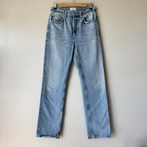 Jean droit Citizens of Humanity Zurie maman taille 27 coton bio minimaliste - Photo 1/11