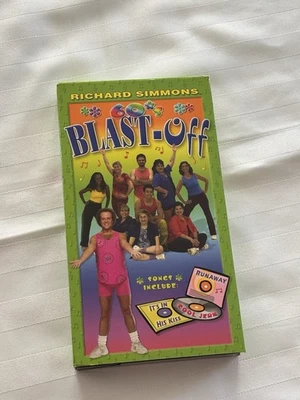 Richard Simmons 60's Blast-Off VHS Cassette Tape - Image 1 of 4