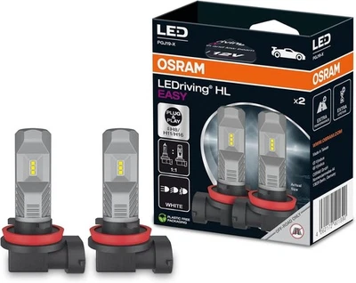 2 X OSRAM H8 H11 H16 LEDriving BRIGHT LED FOGLIGHT BULBS TWINPACK 6000K 12V - Image 1 of 4