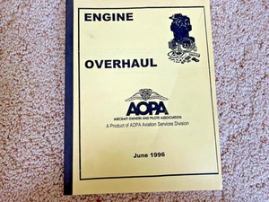 1966 AOPA AIRCRAFT ENGINE OVERHAUL MANUAL - Bild 1 von 2