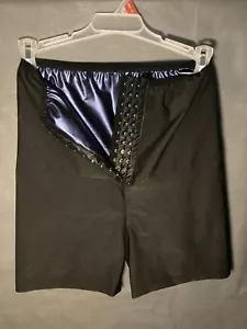 Damen hohe Taille Korsett Sauna Schweiß Yoga Kompression Training schmale Shorts Größe S - Bild 1 von 4