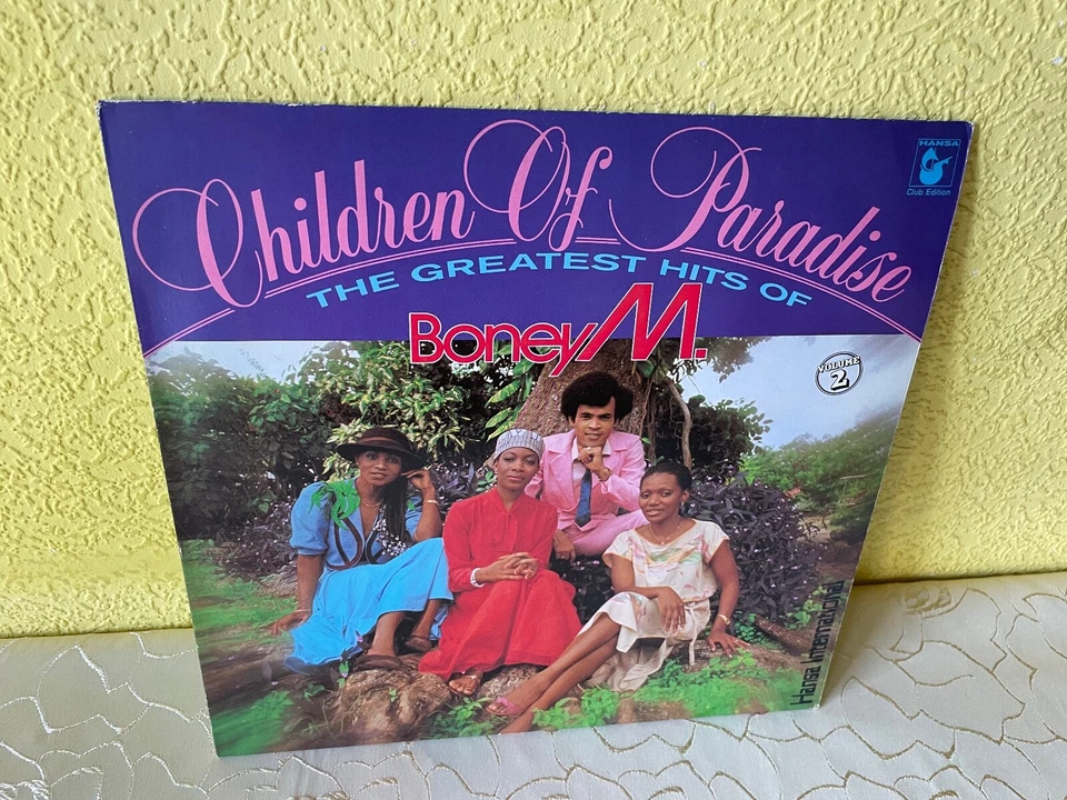 BONEY M (LP) Children of Paradise - The Greatest Hits [HANSA **club edition] ex - Image 1 of 4