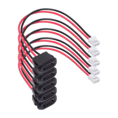 Chenyang 5pcs/set DIY OEM Type C Socket to Header Cable Pitch=2.0mm Latch Mount - Image 1 of 4