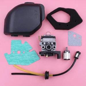 Carburetor For Honda GX25 GX25NT HHT25S Air Fuel Filter Housing Line Gasket Kit - Picture 1 of 6