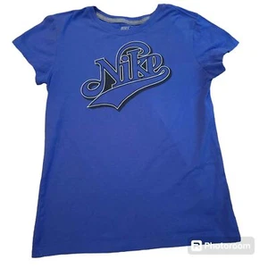 Women's Size Small Royal Blue Nike T-Shirt - Picture 1 of 4