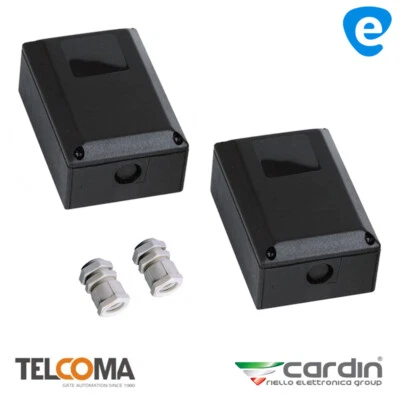 TELCOMA AUTOMATIONS / CARDIN IR Infrarot Einweg Lichtschranke 60m 12V 24V Drehtor Schiebetor Hof Tor Antrieb