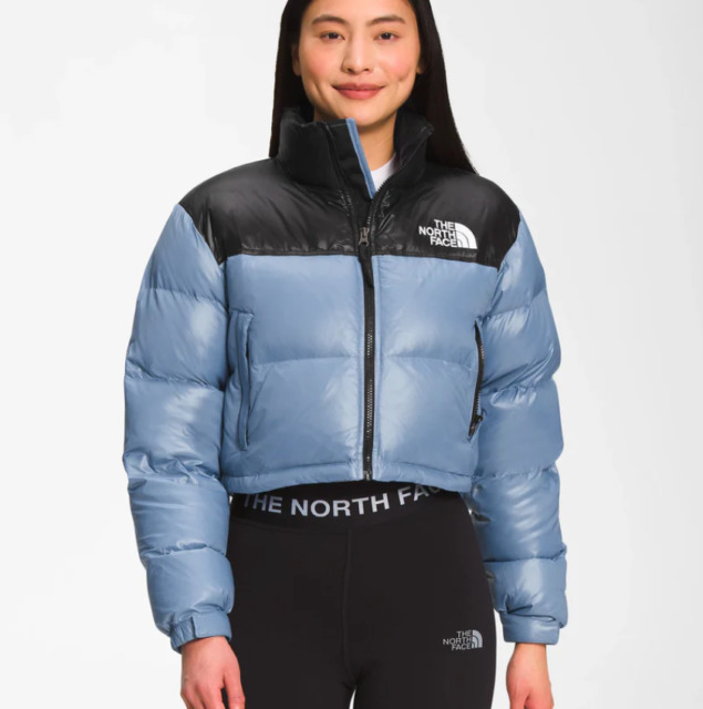 The North Face 羽绒服蓝色外套、夹克、背心女| eBay