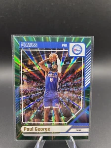 Panini Donruss Basketball 2025 - Laser vert Paul George - Photo 1/1
