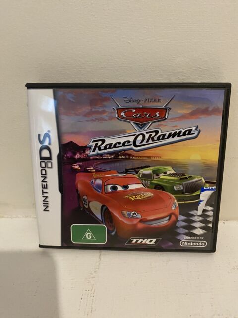 Disney Pixar CARS RACE-O-RAMA - Nintendo DS - Complete in Box w/ MANUAL!