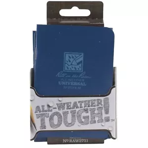 Rite in the Rain Side Stapled Mini Notebook Blue All Weather 3 Pack - Picture 1 of 2
