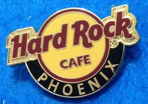 PHOENIX USA HRC RED LINE CIRCLE LOGO 4 LINES OVAL HOLO Hard Rock Cafe PIN - Picture 1 of 1