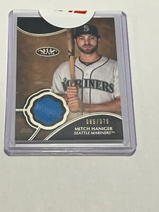 2019 TIER ONE MITCH HANIGER RELIC CARD -MARINERS - Picture 1 of 4