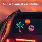 3XOcean Sunset Sticker Nature Decal Sticker Decal For Car Truck Window Palm Tree