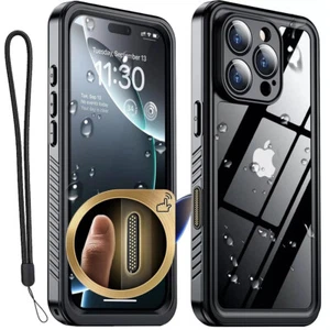 Waterproof Case For iPhone 16e 16 17 Pro Max 15 Plus Shockproof Dirt Proof Cover - Picture 1 of 39