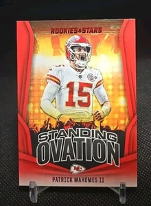 PATRICK MAHOMES 2023 Rookies & Stars Standing Ovation LONGEVITY RED SP SO-18 - Picture 1 of 2