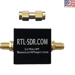 Signal Enhancing AM Reject High Pass Filter 2.6 MHz - Lightweight Design - Picture 1 of 3