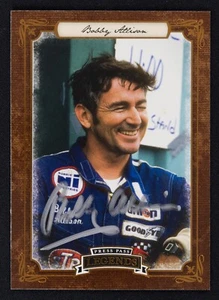Bobby Allison Signed 2010 Press Pass Legends Card #1 - NASCAR Auto Racing - Foto 1 di 2