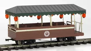 HOn30/HOe World Craft Kusakaru Open-Sided Passenger Car Shirakaba Early Kit H0e - Picture 1 of 12