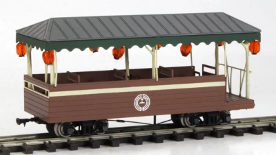 HOn30/HOe World Craft Kusakaru Open-Sided Passenger Car Shirakaba Early Kit H0e - Image 1 of 4