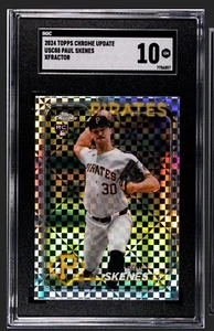 2024 Topps Chrome Update: Paul Skenes (RC) X-Fractor #USC88 SGC 10 - Imagen 1 de 2