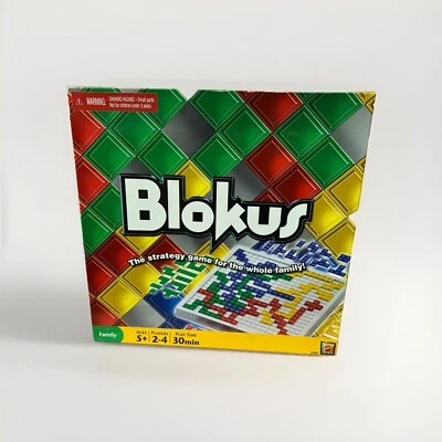 Blokus, The Strategy Board Game Mattel 2009 Family Fun Sealed - Image 1 of 2