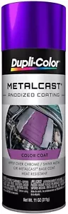 DUPLI-COLOR MC204 PURPLE METALCAST ANODIZED COATING / SPRAY PAINT - Picture 1 of 1