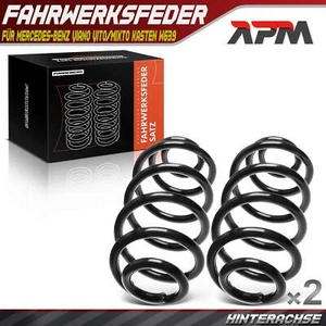 2x muelles suspensión trasera para Mercedes-Benz Viano Vito/Mixto caja W639 - Imagen 1 de 8