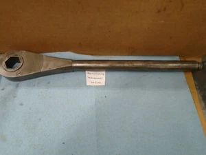 Lowell Wrench Co. USA No. 3-1/2 Ratchet 1-1/4" Hex 6 Point 16 Tooth 20" L G295 - Picture 1 of 12