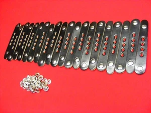 20 Stück Neues Disign für Balgzughalter /Balgriemen/accordion bellows straps - Bild 1 von 4