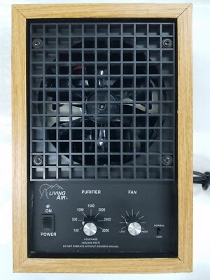 LIVING AIR CLASSIC XL-15-C ECOQUEST PURIFICADOR DE AIRE áreas hasta 3.000 pies cuadrados ROBLE LEER Foto 1 de 4