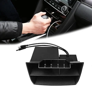 for Honda Civic 10th Generation 16-21 Dashboard Center Console Storage Box w/USB - Picture 1 of 12