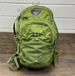 Mochila Osprey Mira 34 Verde Senderismo Agua/Lluvia Cubierta Malla Soporte Espalda - Imagen 1 de 13
