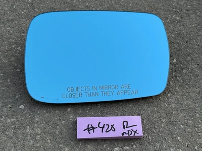 Espelho de porta de passageiro direito Acura MDX 2007-2013 OEM vidro AZUL AQUECIDO #428 - Imagem 1 de 4