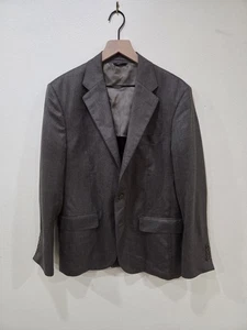 Loro Piana 100% Cashmere Blazer Jacket Gray EU 50R US 40R - Picture 1 of 7