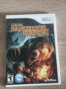 Cabela's Dangerous Hunts 2011 (Nintendo Wii, 2010) NO MANUAL - Picture 1 of 4
