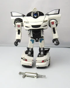 Transformers Meister / Jazz BT-08 Binaltech Complete w/ Gun (White Mazda RX-8) - Picture 1 of 8