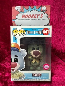 Disney Funko Pop - Baloo (Flocked) - Talespin - 441 - Picture 1 of 8