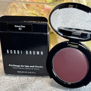 Bobbi Brown Pot Rouge for Lips & Cheek ~ 43 Velvet Plum ~ Full Size NIB FreeShip - Picture 1 of 1
