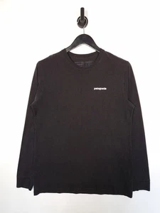 Patagonia Long Sleeve Shirt Size Medium Men's Black Long Sleeve Graphic Print - Picture 1 of 6