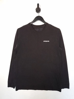 Patagonia Long Sleeve Shirt Size Medium Men's Black Long Sleeve Graphic Print - Image 1 of 4