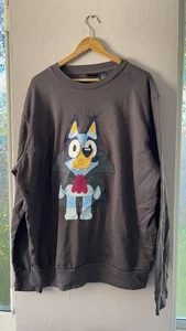 Bluey Heeler Dracula Halloween Langarm Pullover Sweatshirt 3XL - Bild 1 von 5