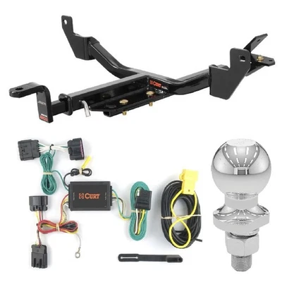 Curt Class 2 Trailer Hitch Tow Package for Buick LaCrosse w/ 2" Ball Foto 1 de 4