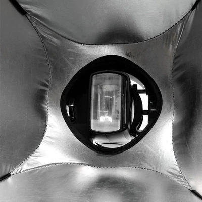 S-Type Bracket Bowens Mount Holder For Speedlite Flash Snoot Softbox Black UEKD Foto 1 de 4