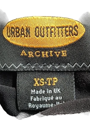 URBAN OUTFITTERS Vestido de noche Mujeres Vestido Talla EU 36 negro elegante - Imagen 1 de 4