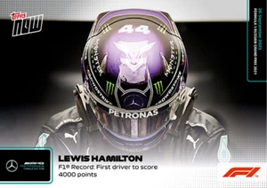 ★ TOPPS NOW FORMULA 1 ★ First Driver to Score 4000 Points #056 ★ 2021 ★ F1 - Bild 1 von 2