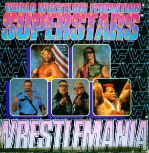 World Wrestling Federation Superstars – Wrestlemania. RARE UK 7" Vinyl Single. - Picture 1 of 4