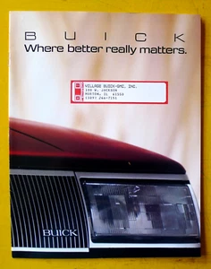 Folleto de venta de autos Buick 1987 original excelente estado - Imagen 1 de 2